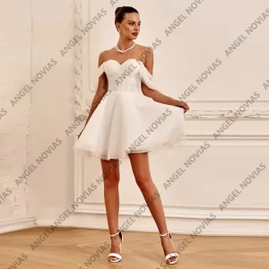 kf-S4c1c8128696b4f99aad03de4eeeaf2f7Z Sexy Beach Short Mini Pearls Beading Wedding Dresses Lace Up Back Evening Party Dress Vestidos De Novia Customized